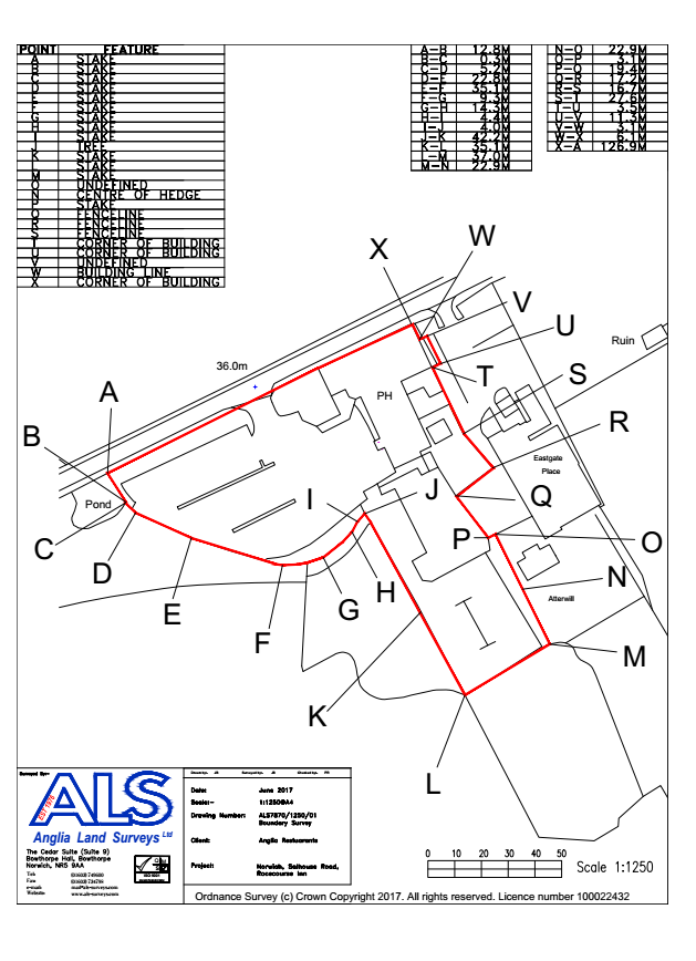 Land Registry Lease Plans Anglia Land Surveys Surveying Norfolk